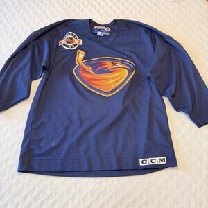 VINTAGE Atlanta Thrashers Jersey CCM Center Ice NHL Hockey Canada Men’s XL